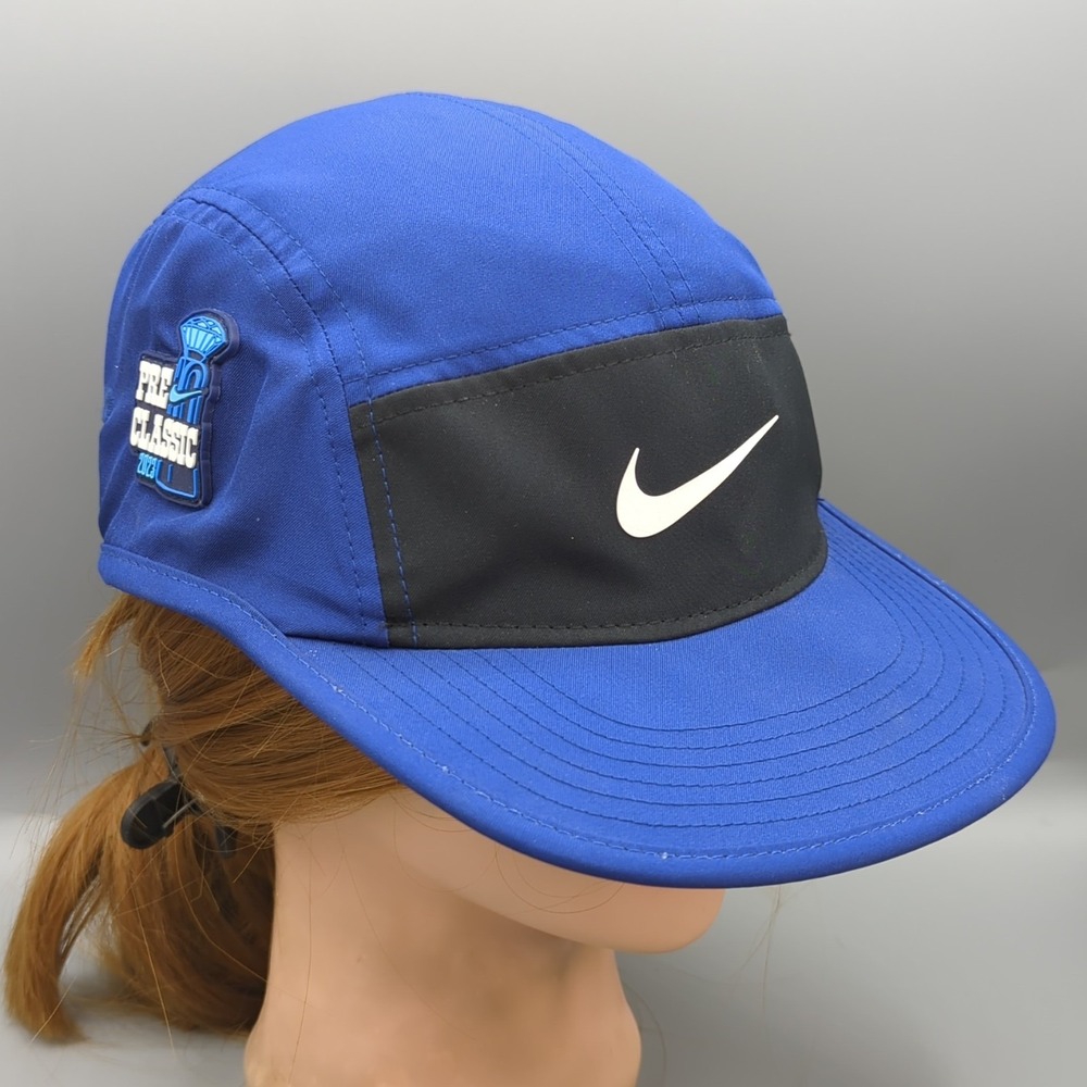 Nike Pre Prefontaine Classic 2023 Fly Cap M/L Adjustable 5 Panel Hat Blue Black